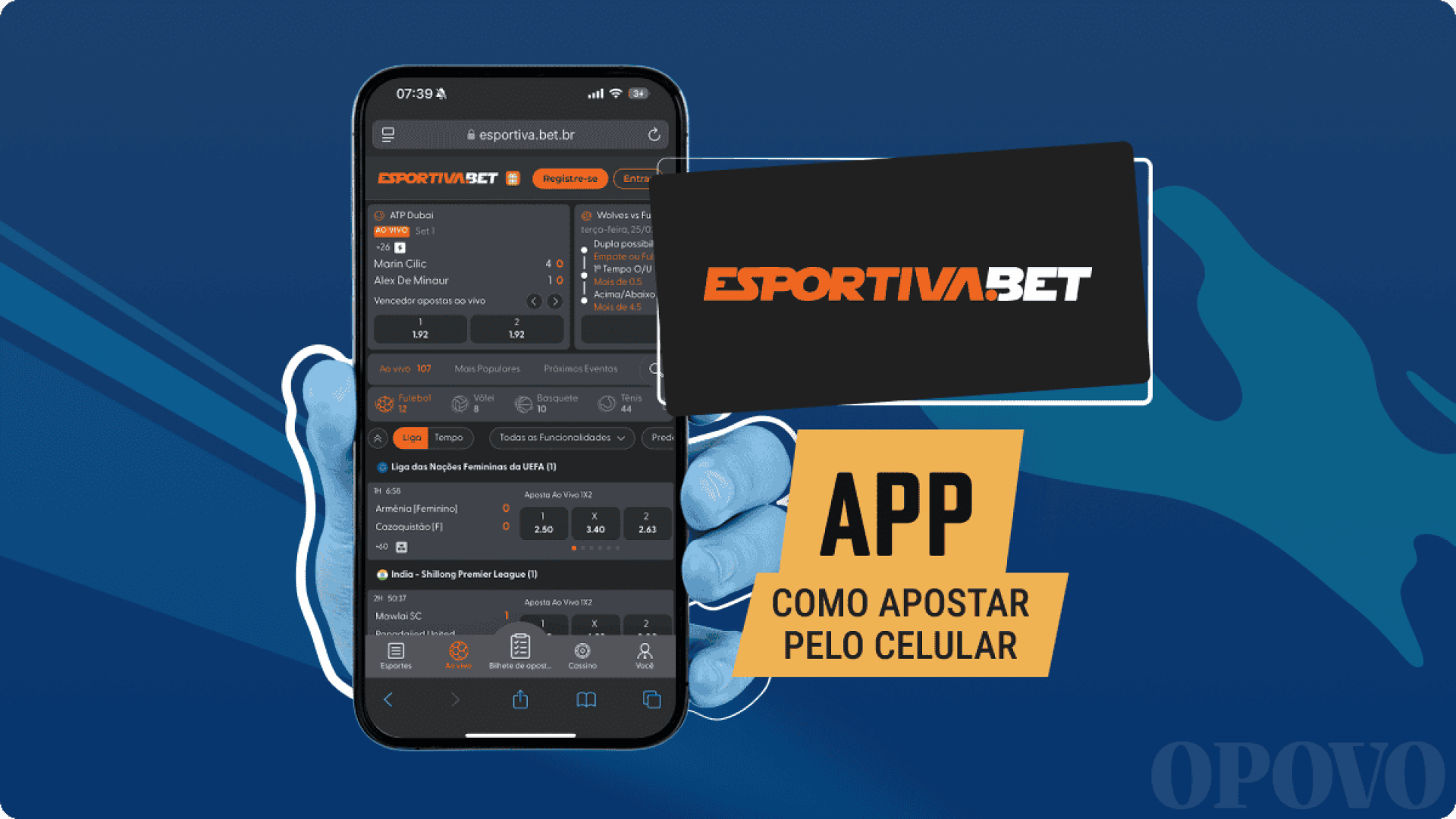 app Esportiva Bet