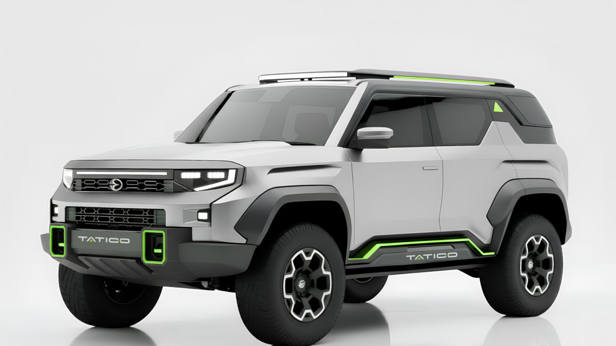 O Lecar Tático seria um jipe elétrico criado para uso misto