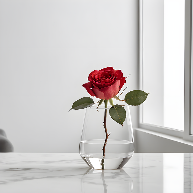 Caso você ganhe uma rosa, é importante adotar alguns cuidados para aumentar a durabilidade da flor. Troque a água em dias alternados, corte os caules na diagonal e remova folhas e flores murchas para evitar o acúmulo de bactérias.
