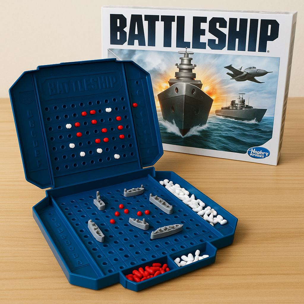 Batalha Naval – Jogo de estratégia onde os jogadores tentam afundar os navios do oponente em um tabuleiro de coordenadas.
