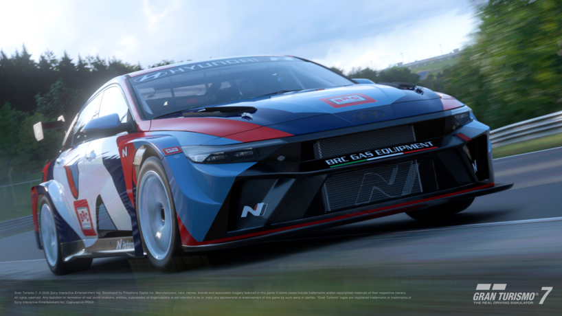 Elantra N TCR estará disponível na atualização de janeiro de 2026 do game

 