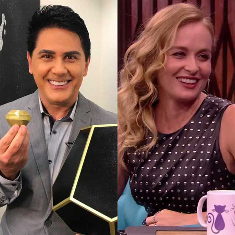 Angélica e César Filho: O relacionamento entre os dois foi cercado de polêmicas porque Angélica tinha 15 anos quando eles se conheceram e o apresentador era 12 anos mais velho. Eles chegaram a ficar oito anos juntos!