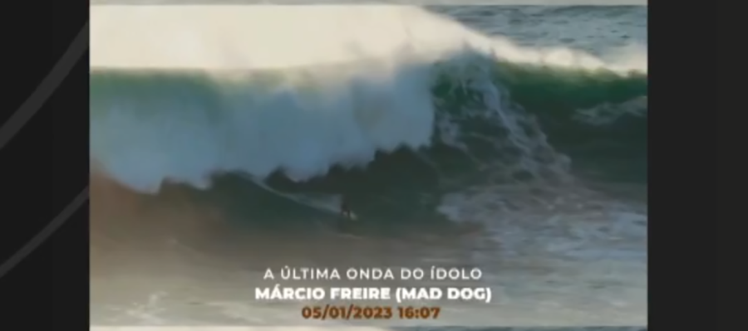 As redes sociais também divulgaram a sua última imagem, antes de sofrer o acidente que causou sua morte em Nazaré. 