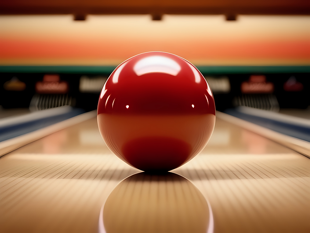 Por fim, fixe o olhar nas setas centrais da pista e balance o braço como se fosse um pêndulo. Em seguida, saque a bola com o polegar à frente na direção desejada (para derrubar os pinos à frente). 