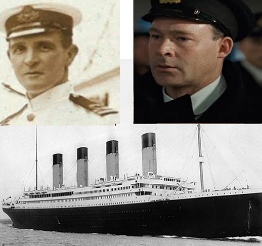 William Murdoch (por Ewan Stewart) - Foi o primeiro imediato no navio e tentou evitar a colisão. No filme, ele aceita suborno e atira em pessoas em pânico. Sua família ficou indignada e os cineastas foram pessoalmente se desculpar. Murdoch morreu no naufrágio. 