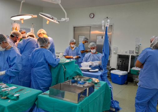 O Ceará realizou a primeira captação de pulmão no interior do Estado, desde a implantação do transplante pulmonar na rede pública estadual, em 2011.