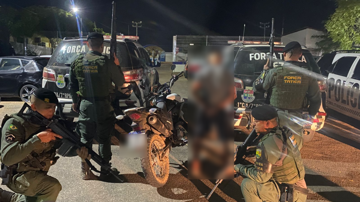 Suspeito foi preso pela Polícia Militar do Ceará (PMCE) 