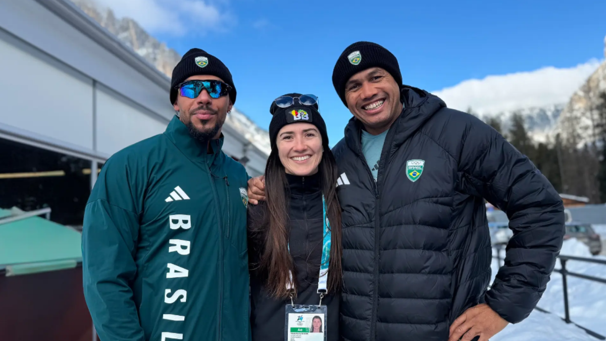 Os primeiros representantes do Brasil pisaram em solo italiano para os Jogos Olímpicos de Inverno Milão-Cortina 2026