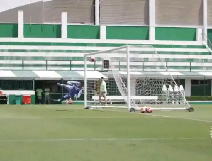 Palmeiras faz rachão antes da partida contra o Mirassol 
