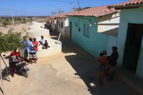 Comunidade quilombola de Serra dos Chagas, em Salitre. 