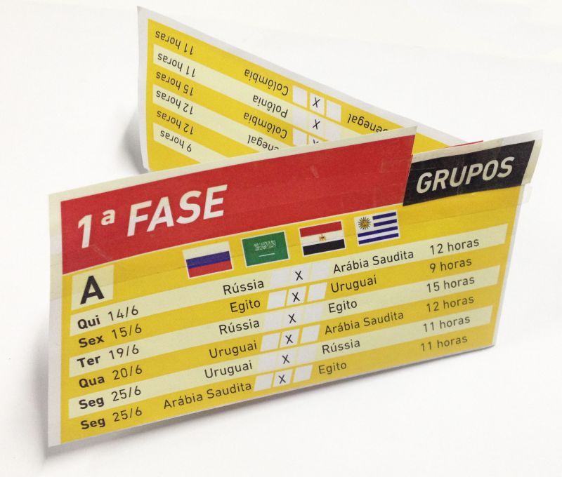 MecPar - Tabela da Copa do Mundo Fifa Rússia 2018 - Brekapeças  Representações