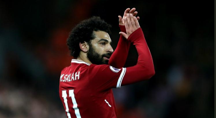 5º - Atacante egípcio  Mohamed Salah, 28 anos,  do Liverpool. Valor:  110 milhões de euros.